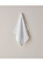 Wave Cotton Face Towel 50X70 cm Ecru