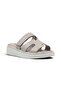 Mr White Orthopedic H Model Band-Strapped Genuine Leather Women's Slippers - 3
