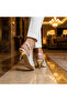 Firuze Embroidered Detail Low Heel Shoes - 4