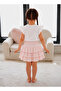 Girl's Gingham Skirt + T-Shirt Set - 4