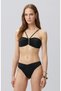 Siyah Aksesuarlı Bikini Üstü - 4