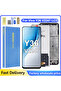 شاشة LCD سوداء مع إطار لهاتف Y36 4G V2247، مجموعة شاشة لمس بديلة - شاشة Y36 - 8