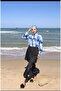 Fully Covered Swimsuit with Adjustable Waist, Hijab Set of 3 - 5
