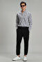 Ruben Men's Smart Shirt Comfort Slim Fit Cobalt Blue - 4