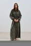 Patterned Viscosin Tie Dress Vintage Floral - 4