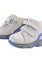 Genuine Leather Gray Velcro Sports Baby Boy Boots - 7