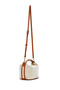 Women's Beige Long Strap Jean Mini Crossbody Bag 26Pbd29096F - 7