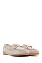 Women's Beige Lace-Up Suede Leather Shoes 26Pfd370810 - 2
