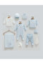 Barbosa Baby Boy Jacquard (Breathable Fabric) 10-Piece Summer Newborn Hospital Release Set - 7