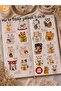Japanese Lucky Cat Maneki Neko Themed Sticker Set – 1 Sheet 20 Pieces – 11X16 cm – Kawaii Sticker for Agenda, Diary, Bujo, Scrapbook - 2