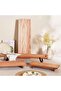 Novus Footed Wooden Serving Board 37x15x5cm -natural - 4