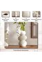 Livi Polyresin Decor Vase 18x14.5x32.5cm - Beige - 5