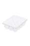 Verde 12 Slot Egg Organizer With Lid 22.4x17.4x7.8cm -clear - 3