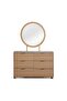 Fern Dresser And Mirror With 6 Drawer - Natural - 7