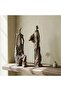 Siren Ceramic Standing Man Figurine 15x11x47.5cm - Brown - 3