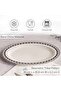 Mirage New Bone China Oval Platter 30x20.9x2.2cm -black & White - 6