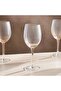 Oriana Gold Speckled 4-piece Stemware Glass Set 430ml -clear & Gold - 3
