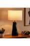 Bravado E27 Polyresin Table Lamp Dia 30x51cm - Black - 2