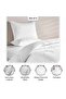 Bowknot 2-piece Full Comforter Set 160x220cm - White - 6