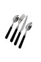 Wilko 16-piece Cutlery Set -chrome & Black - 3