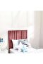 POLINA SINGLE BED VELVET PINK 90X200 CM - 8