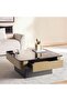 Lugo Coffee Table Large Marble - Gold Black - 3