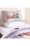 Cars 2-piece Comforter Set 160x220 Cm -grey