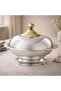 Glanza Serving Dish Dia50cm -chrome