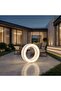 شكل دائري مضيء LED مقاس 100 × 100 سم بلاستيك LLDPE - 5