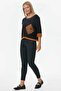 Crew Neck Pocket Detailed Knitwear Sweater - Black - 2