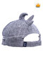 1-3 Years 50cm Baby Boy Summer Baby Shark Patterned Adjustable Hat Cap Anthracite Y2311004 - 3