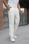 Men's Ribbed Waistband Comfortable Trousers