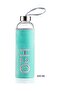 H2O Glass Flask with Plush Cover 600 ml - 4