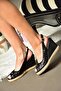 P241811809 Black Wedge Heeled Women's Shoes - 2