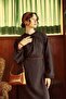Lace Piece Tensel Dress Bitter Brown - 2