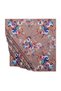 Mink Begonia Pattern Silky Scarf