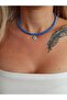 Blue Sand Necklace Glass Charm - 2