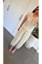 Salto Şalvar Model Suit Cream - 3