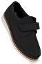 Circum Nubuck Velcro Boys School Circumcision Shoes