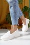 Dvm 810 White Print Faylon Sole Women's Walking Shoes - 2
