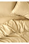 Premium Tencel Double Satin Duvet Cover Set Beige (200X220 cm) - 5