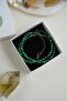 Malahit Natural Stone Necklace |   Transformation and Protection |   Pure Collection | - 6