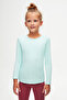 Mint Basic Seasonal Lycra Long Sleeve Girls' T-Shirt - 2