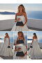 Women's Polka Dot Black Evening Dress Clutch Chain Strap Hand and Shoulder Wedding Engagement Evening Bag - 2