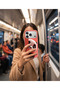 Clear Case 4 for iPhone 6 Plus Compatible Plush Panda Design - 3