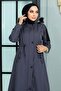 معطف غارني مفصل أنثراسايت 10386 - 2