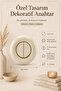Special Design Bubble Series Cream Decorative Key a Quality Plastic (Mechanism Included) - 3