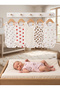 6-Piece Baby Badi Set - Cotton Pieces, Cute Teddy Bear, Animal Figures, Soft, Newborn-4 Years Old - 5