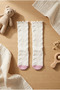 Baby Girl Patterned Knee Socks Ecru - 3