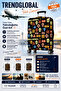 Suitcase Suitcase Protective Case Airports Patterned - 5